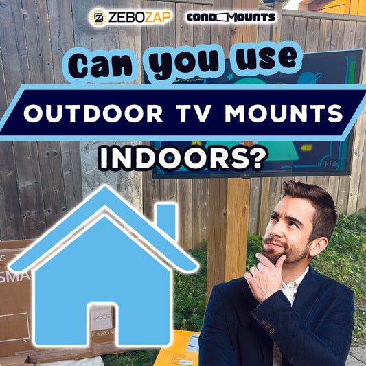 Breaking Boundaries: Using Outdoor TV Mounts Indoors with Condomounts