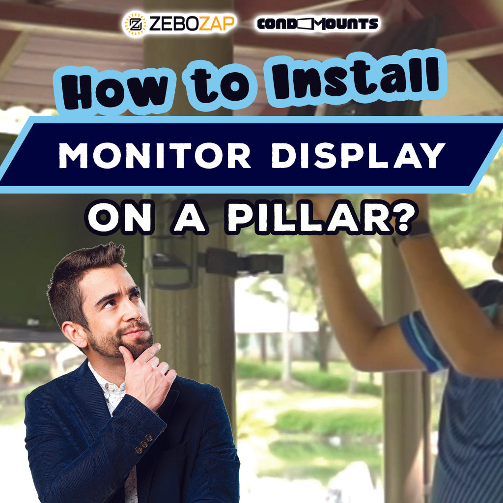Seamless Elegance: A Guide to Installing Condomounts No-Drill Pillar Monitor Display Mount