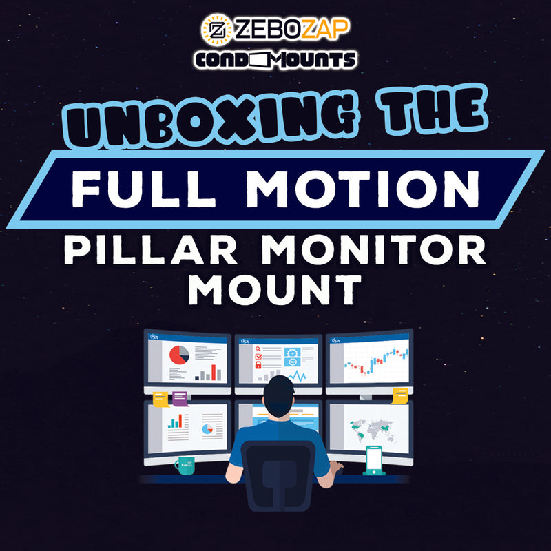 Unveiling the Condomounts Full Motion Pillar Monitor Mount