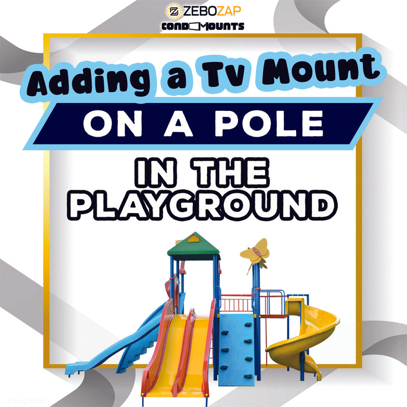 Elevate Your Outdoor Experience: Mounting Your TV on Playground Poles