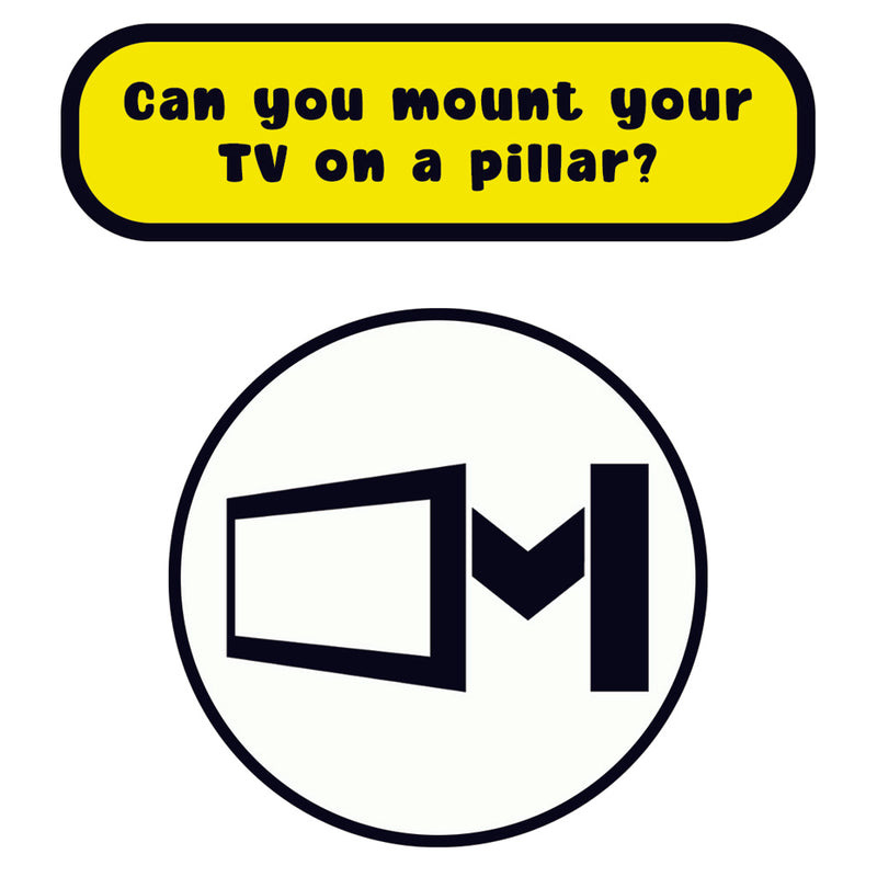 🏛️📺 Mounting Your TV on a Pillar: CondoMounts' Ultimate Space-Saving Solution! 📺🏛️