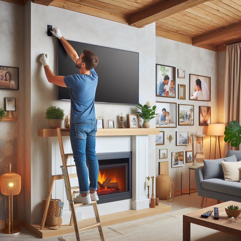 Mounting a TV on the Drywall