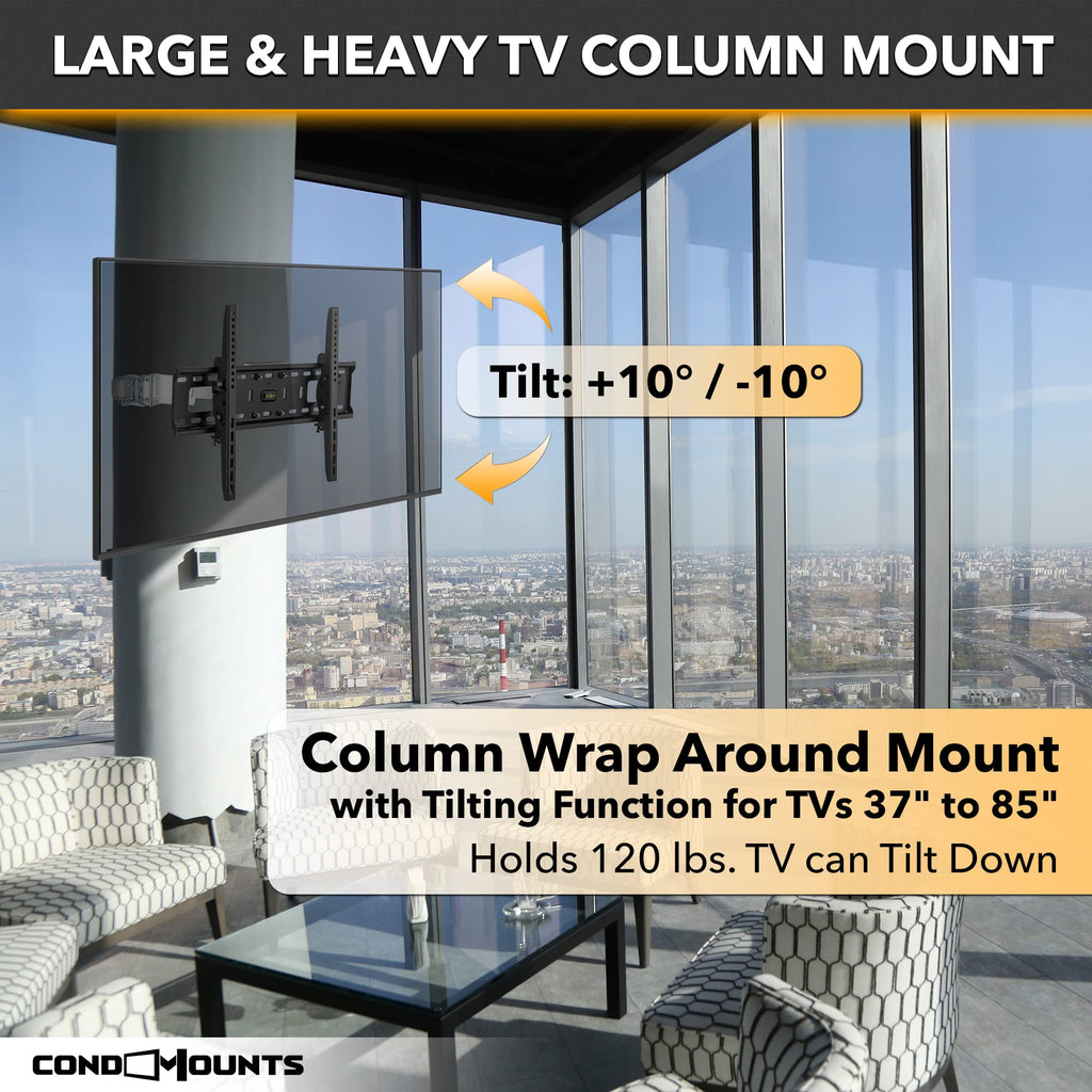 Column & Pillar TV Mount - CondoMounts