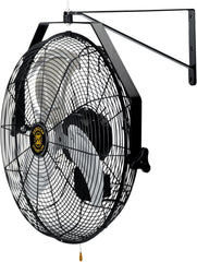 CondoMounts ZEBOZAP ZZFANW181B Strap on WaterProof Gazebo Post Fan 18"
