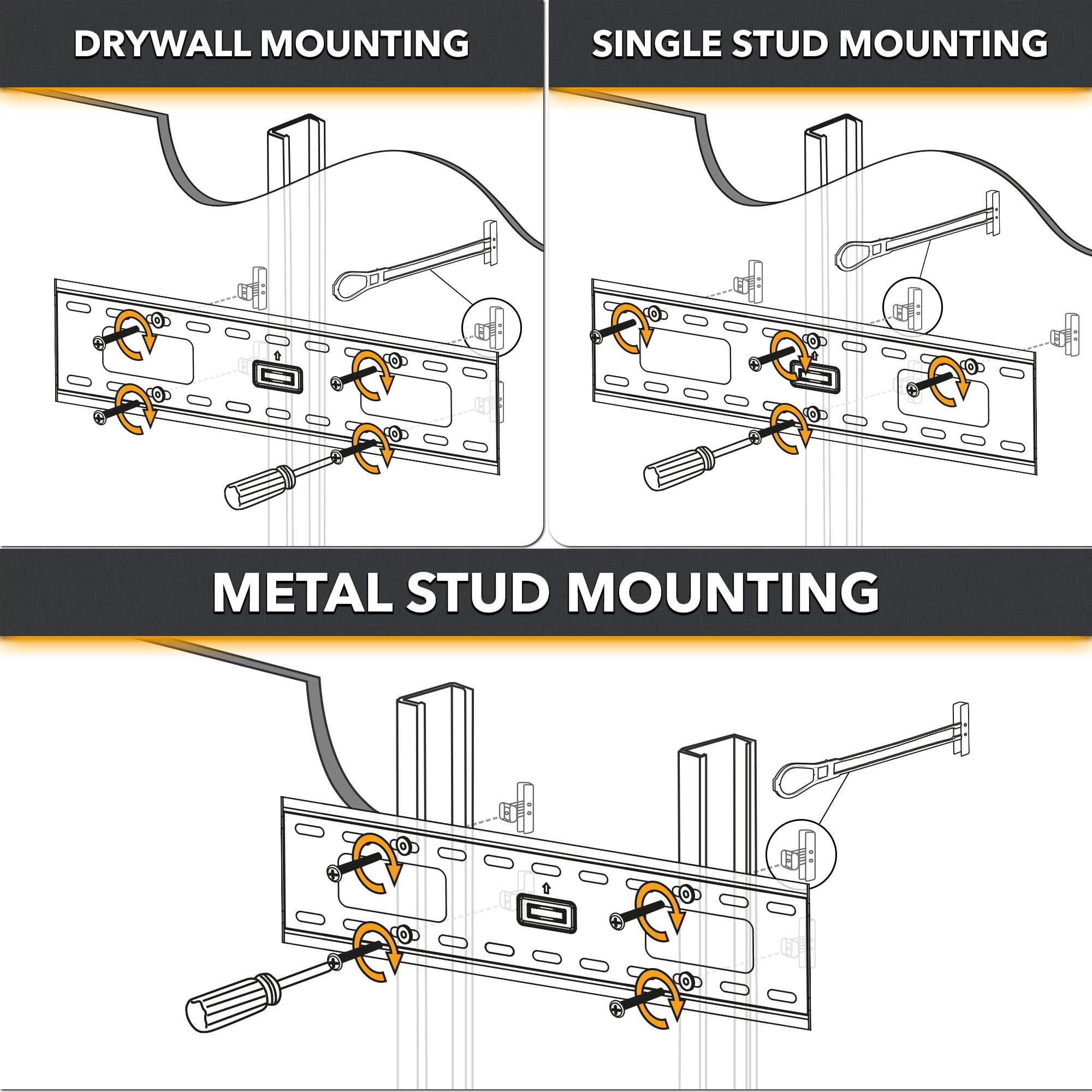 how to mount headboard to wall with studs and anchors diagram